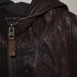 Abercrombie Leather Jacket